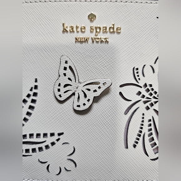 Kate Spade New York Perforated Medium L-Zip Wristlet. NEW WITH TAGS! - Picture 2 of 12